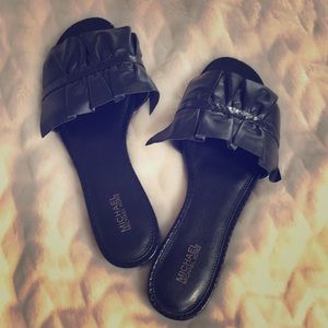 Michael Kors Black Sandals Size 7